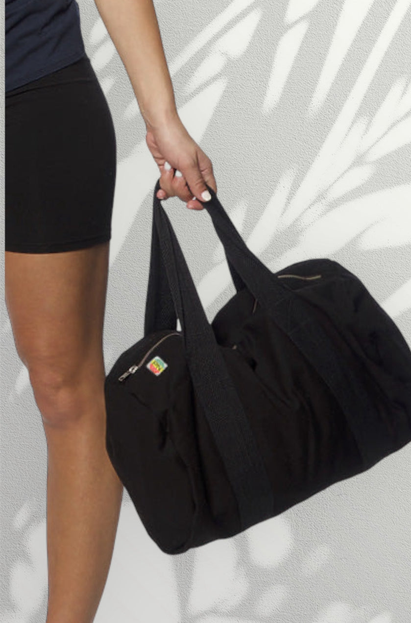 Small Black Duffle Bag